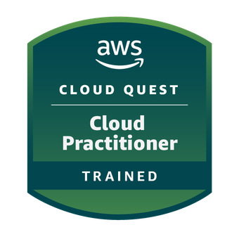 AWS Cloud Quest: Cloud Practitioner — Trained — Amazon Web Services Training and Certification
